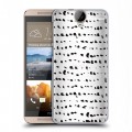 Полупрозрачный дизайнерский пластиковый чехол для HTC One E9+ Абстракции 2