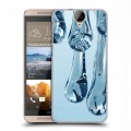 Дизайнерский пластиковый чехол для HTC One E9+ Абстракции Капли