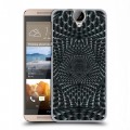 Дизайнерский силиконовый чехол для HTC One E9+ Оптические иллюзии