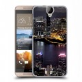 Дизайнерский пластиковый чехол для HTC One E9+ Гонконг