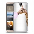Дизайнерский пластиковый чехол для HTC One E9+ Мятные звери