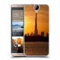 Дизайнерский пластиковый чехол для HTC One E9+ Дубаи