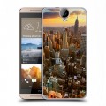 Дизайнерский пластиковый чехол для HTC One E9+ Нью-Йорк