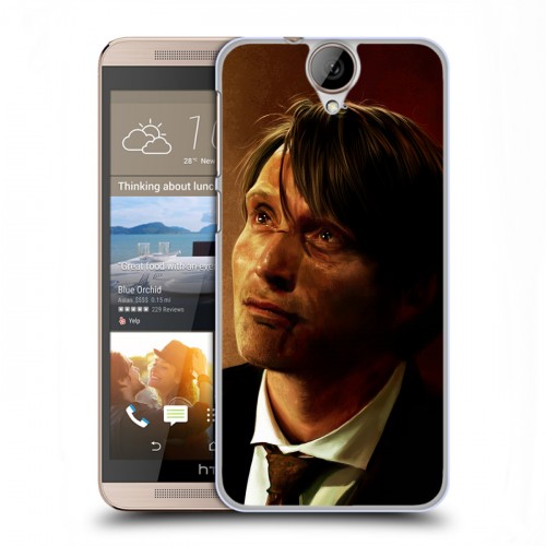 Дизайнерский пластиковый чехол для HTC One E9+ Ганнибал