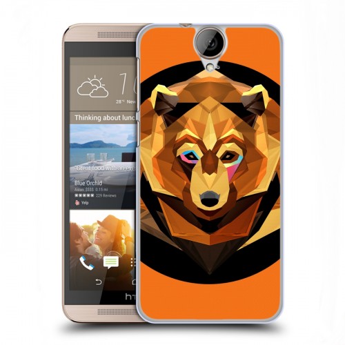 Дизайнерский пластиковый чехол для HTC One E9+ Медведи