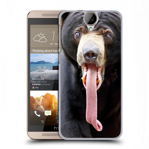 Дизайнерский пластиковый чехол для HTC One E9+ Медведи