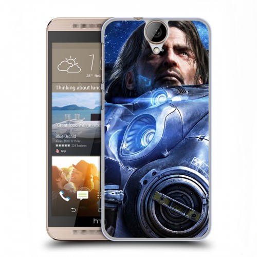 Дизайнерский пластиковый чехол для HTC One E9+ Starcraft