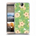 Дизайнерский пластиковый чехол для HTC One E9+ Причудливые цветы