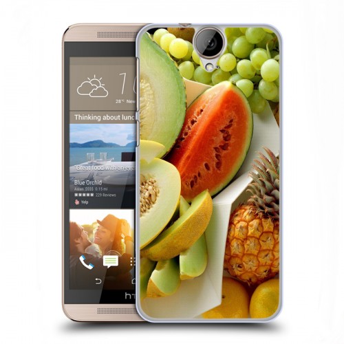 Дизайнерский пластиковый чехол для HTC One E9+ Фрукты