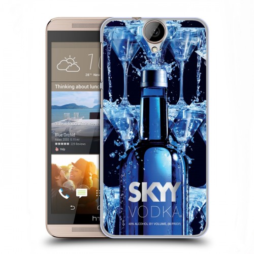 Дизайнерский силиконовый чехол для HTC One E9+ Skyy Vodka