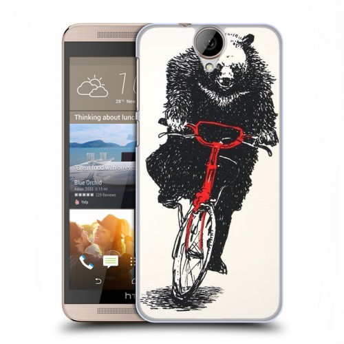 Дизайнерский силиконовый чехол для HTC One E9+ Медведи