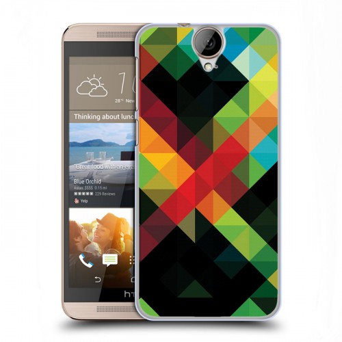 Дизайнерский пластиковый чехол для HTC One E9+ На грани яркости