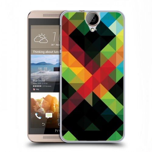 Дизайнерский силиконовый чехол для HTC One E9+ На грани яркости