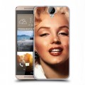 Дизайнерский пластиковый чехол для HTC One E9+ Мерлин Монро