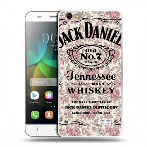 Дизайнерский пластиковый чехол для Huawei Honor 4C Jack Daniels