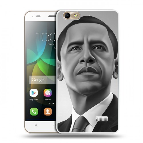 Дизайнерский пластиковый чехол для Huawei Honor 4C Барак Обама