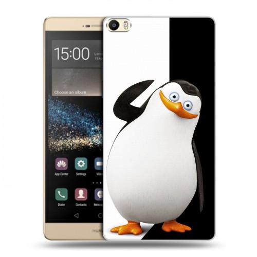 Дизайнерский пластиковый чехол для Huawei P8 Max Пингвины