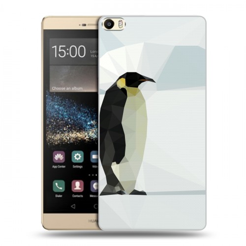 Дизайнерский пластиковый чехол для Huawei P8 Max Пингвины