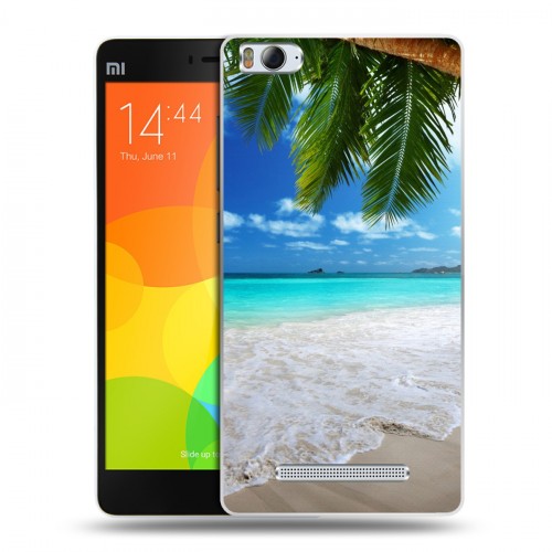 Дизайнерский пластиковый чехол для Xiaomi Mi4i пляж