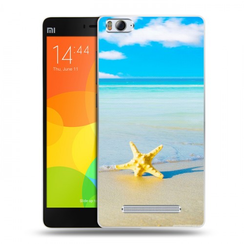 Дизайнерский пластиковый чехол для Xiaomi Mi4i Пляж