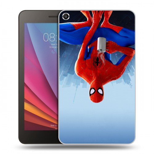 Дизайнерский силиконовый чехол для Huawei MediaPad T1 7.0 Человек-паук : Через вселенные