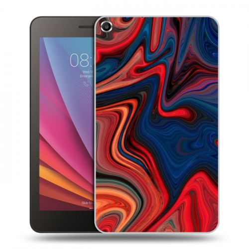 Дизайнерский силиконовый чехол для Huawei MediaPad T1 7.0 Размытые краски