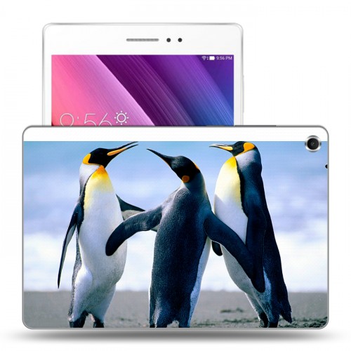 Дизайнерский силиконовый чехол для ASUS ZenPad S 8 Пингвины