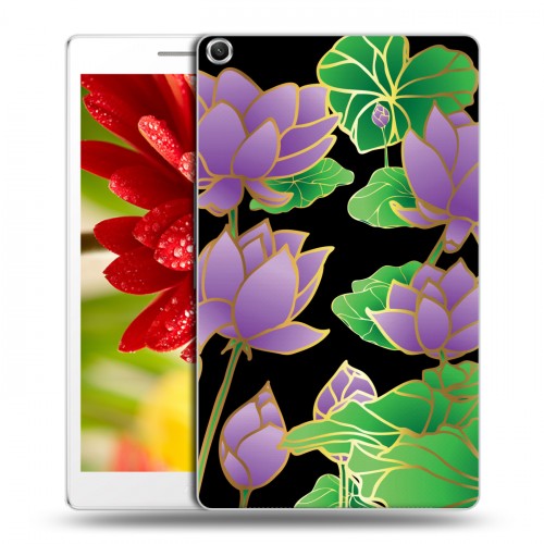 Дизайнерский силиконовый чехол для ASUS ZenPad 8 Люксовые цветы