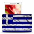 Дизайнерский силиконовый чехол для ASUS ZenPad 8 флаг греции