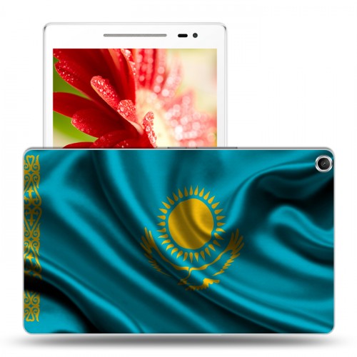 Дизайнерский силиконовый чехол для ASUS ZenPad 8 флаг Казахстана