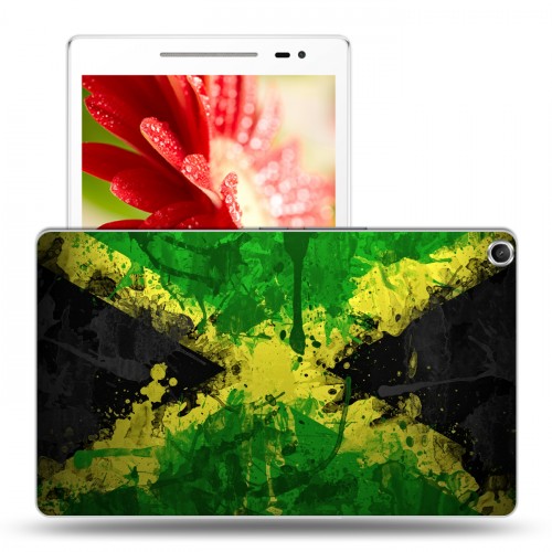 Дизайнерский силиконовый чехол для ASUS ZenPad 8 флаг Ямайки