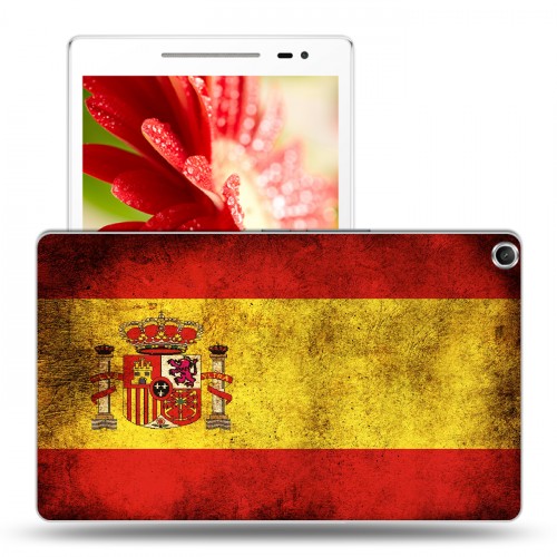 Дизайнерский силиконовый чехол для ASUS ZenPad 8 флаг Испании