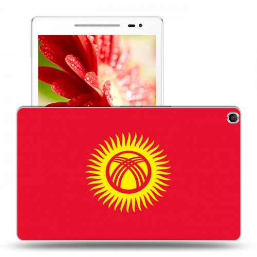 Дизайнерский силиконовый чехол для ASUS ZenPad 8 флаг Киргизии