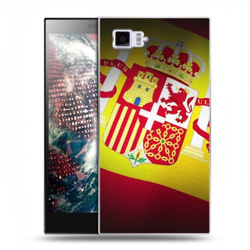 Дизайнерский силиконовый чехол для Lenovo Vibe Z2 флаг Испании