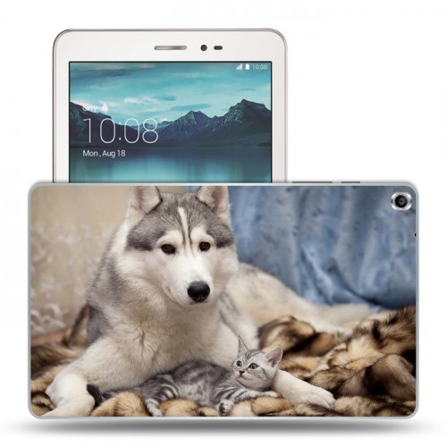 Дизайнерский силиконовый чехол для Huawei MediaPad T1 8.0 Собаки