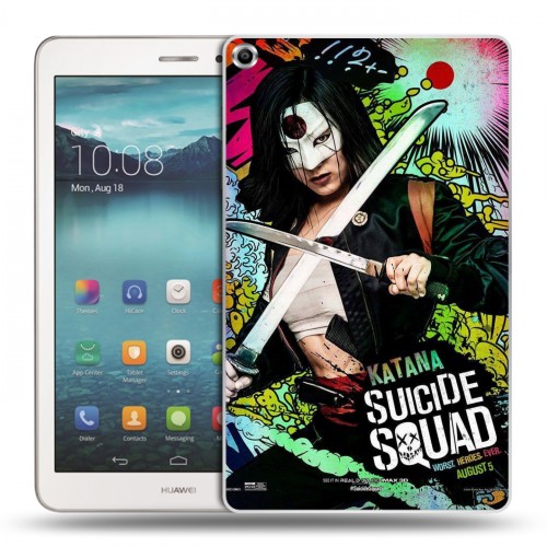 Дизайнерский силиконовый чехол для Huawei MediaPad T1 8.0 Отряд самоубийц