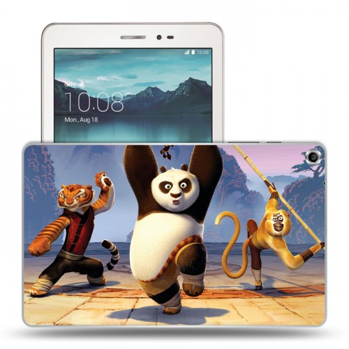 Дизайнерский силиконовый чехол для Huawei MediaPad T1 8.0 Кунг-фу панда