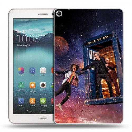 Дизайнерский силиконовый чехол для Huawei MediaPad T1 8.0 Доктор Кто