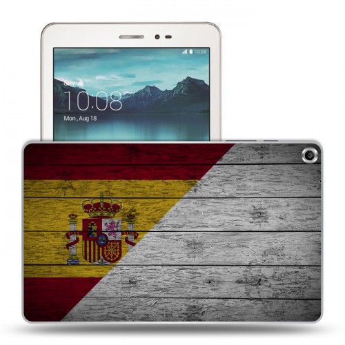 Дизайнерский силиконовый чехол для Huawei MediaPad T1 8.0 флаг Испании