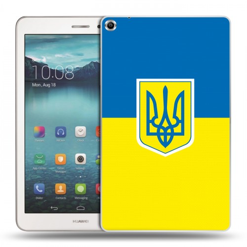 Дизайнерский силиконовый чехол для Huawei MediaPad T1 8.0 Флаг Украины