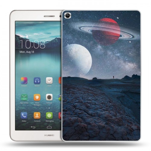 Дизайнерский силиконовый чехол для Huawei MediaPad T1 8.0 Магический космос