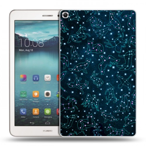 Дизайнерский силиконовый чехол для Huawei MediaPad T1 8.0 Созвездия