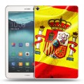 Дизайнерский силиконовый чехол для Huawei MediaPad T1 8.0 Флаг Испании