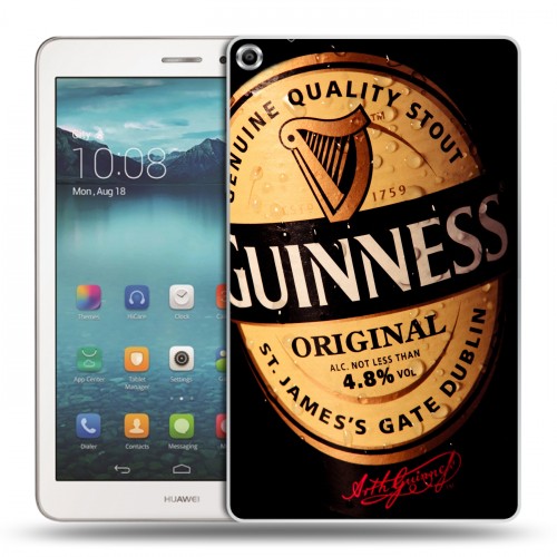 Дизайнерский силиконовый чехол для Huawei MediaPad T1 8.0 Guinness