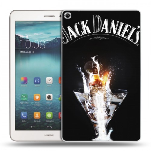 Дизайнерский силиконовый чехол для Huawei MediaPad T1 8.0 Jack Daniels