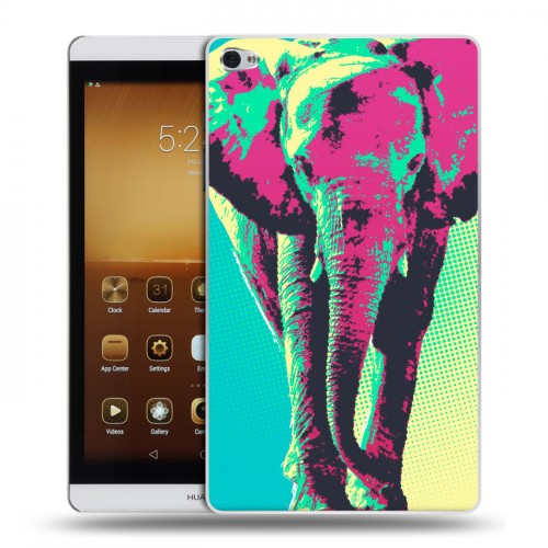 Дизайнерский силиконовый чехол для Huawei MediaPad M2 Животный поп-арт
