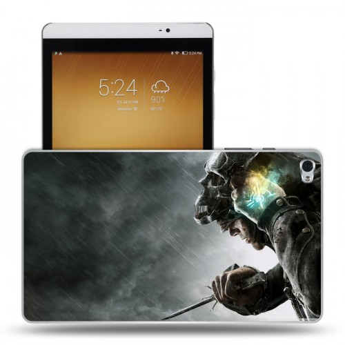 Дизайнерский силиконовый чехол для Huawei MediaPad M2 Dishonored 2