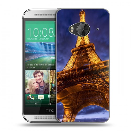 Дизайнерский силиконовый чехол для HTC One ME Париж