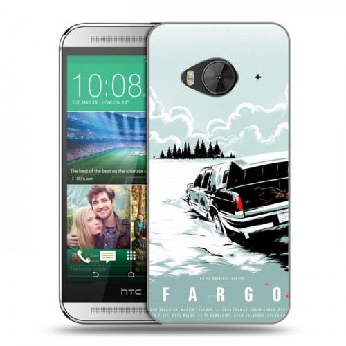 Дизайнерский силиконовый чехол для HTC One ME Фарго