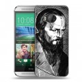 Дизайнерский силиконовый чехол для HTC One ME Федор Достоевский